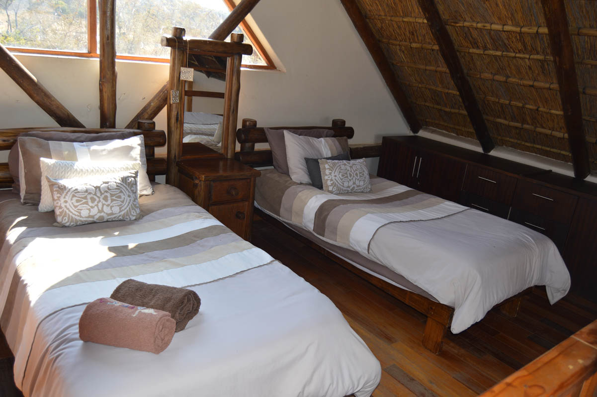 One of the rooms in the Lodge